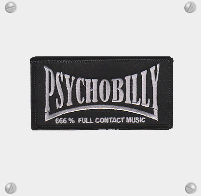 Psychobilly 666% patch square