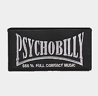 Psychobilly 666% patch square