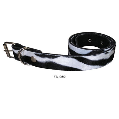 Belt Zebra Black/White