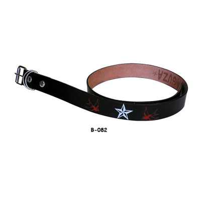 Belt Leather Star/Swallow