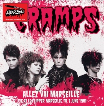 CRAMPS, THE : Allez Vai Marseille ( Black)