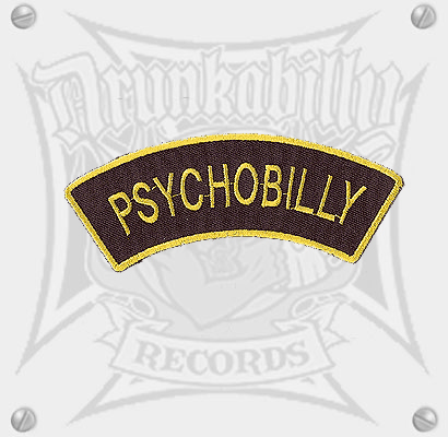 Psychobilly patch
