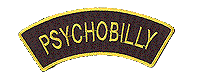 Psychobilly patch :