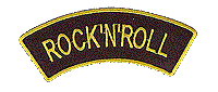 Rock'n'roll patch (yellow)