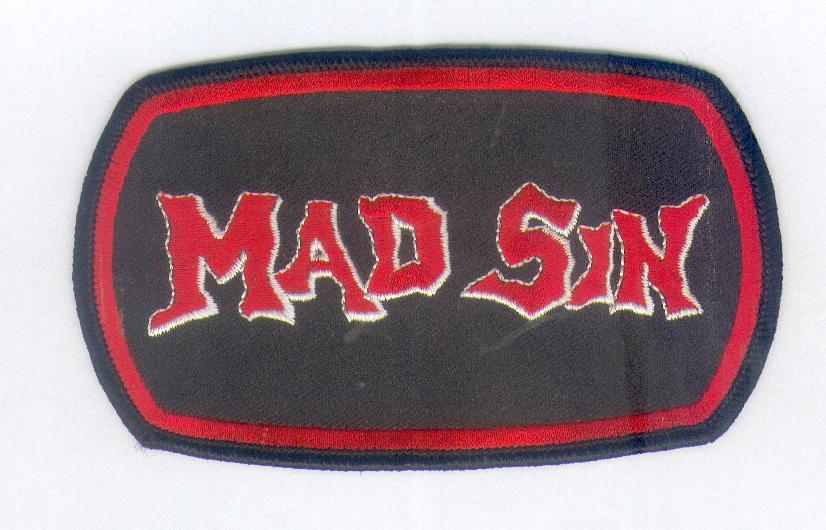 Mad Sin Oval patch