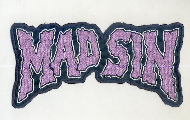 Mad Sin back patch Purple