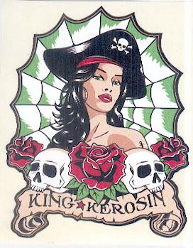 Pirate Chick sticker
