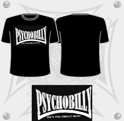 Psychobilly 666% shirt
