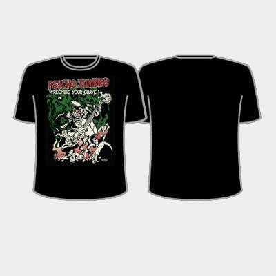 Psycho Zombies t-shirt man