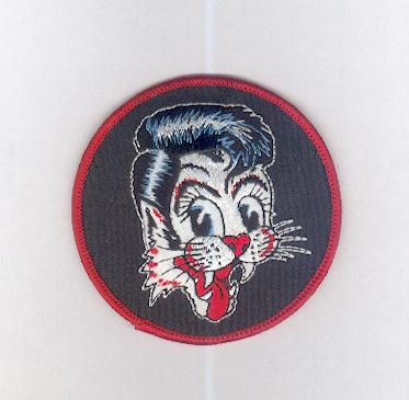 Stray Cats 1 Patch cirkel